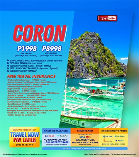 coron palawan airfare